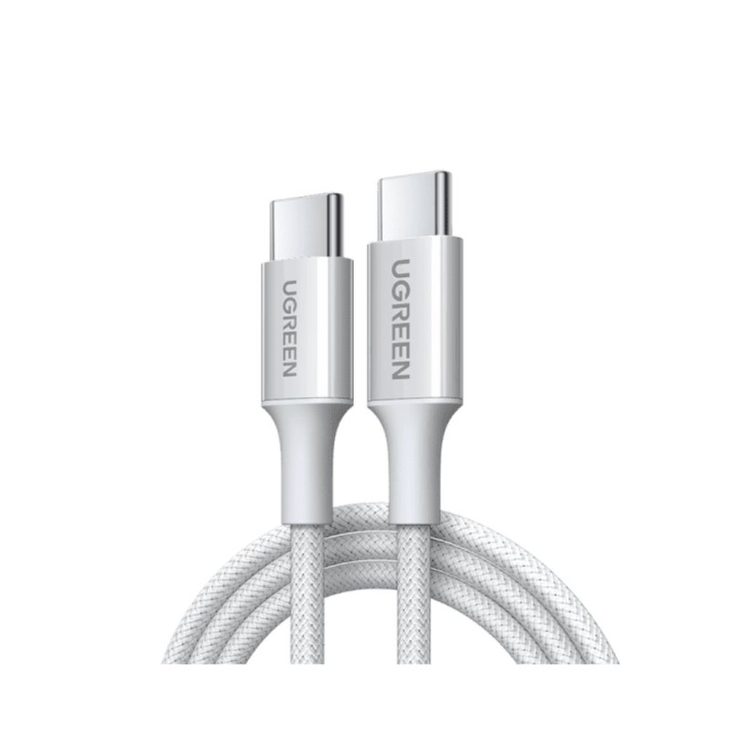 Καλώδιο Φόρτισης UGREEN L501 35465 USB-C σε USB-C PD 60W 1m Γκρι