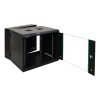 Επιτοίχια Καμπίνα 12U Power On DSW.6612 Double Section 600x600x635mm