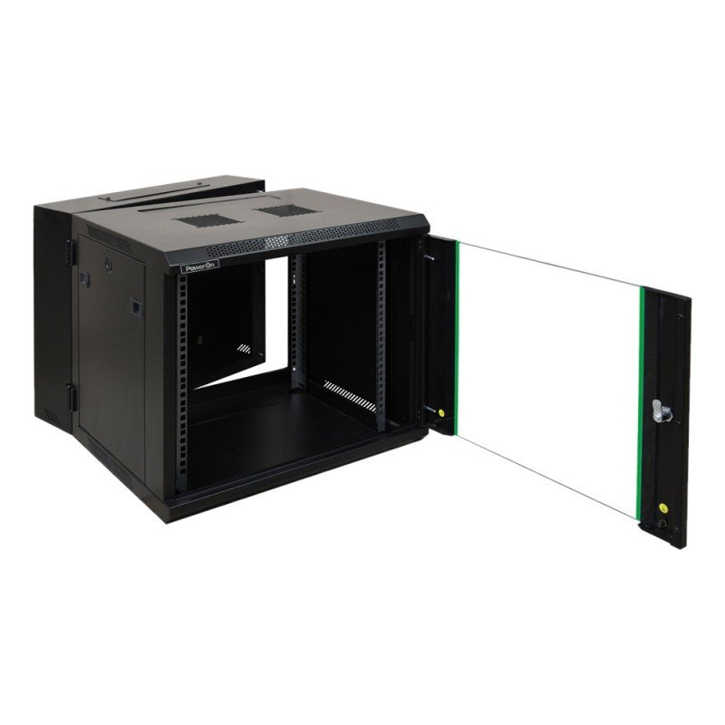 Επιτοίχια Καμπίνα 12U Power On DSW.6612 Double Section 600x600x635mm