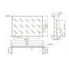 Ράφι Cantilever 2U Power On CS-2-350 Βάθους 350mm