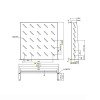 Ράφι Cantilever 2U Power On CS-2-450 Βάθους 450mm