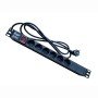 Πολύπριζο 6 Θέσεων 1U Power On PDU-6 με Διακόπτη