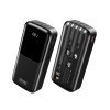 Power Bank 20000mAh PD 22,5W WK WP-66 2 Θέσεων, με καλώδιο USB-C/Lightning/Micro/USB Μαύρο