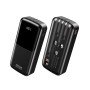 Power Bank 20000mAh PD 22,5W WK WP-66 2 Θέσεων, με καλώδιο USB-C/Lightning/Micro/USB Μαύρο