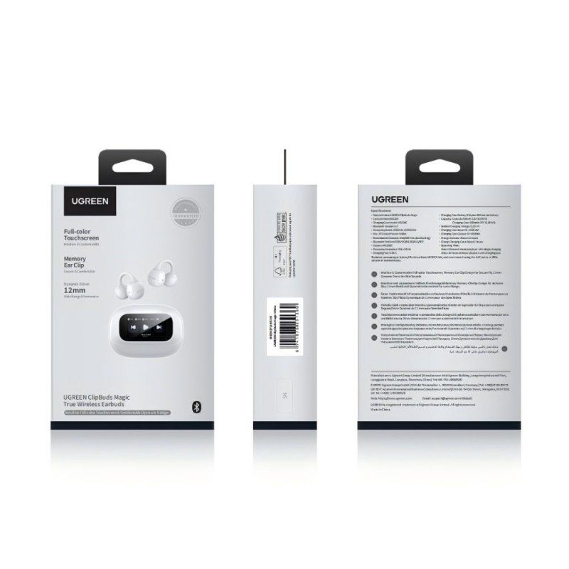 Ακουστικά Open Ear Wireless BT UGREEN WS208 55136 Λευκό