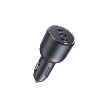 Φορτιστής Αυτοκινήτου PD 130W UGREEN EC705 35025 3 Θέσεων Γκρι