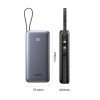 Power Bank 20000mAh PD 30W UGREEN PB528 55985B 2 Θέσεων, με 2 καλώδια USB-C Γκρι