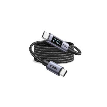 Καλώδιο Φόρτισης UGREEN L530 65866 USB-C σε USB-C PD 240W 1m Μαύρο