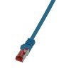 Καλώδιο Δικτύου S/FTP CAT6 LogiLink CQ2016S 0.25m Μπλε