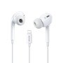 Ακουστικά Lightning Plug & Play WK ΥΒ10 Λευκό