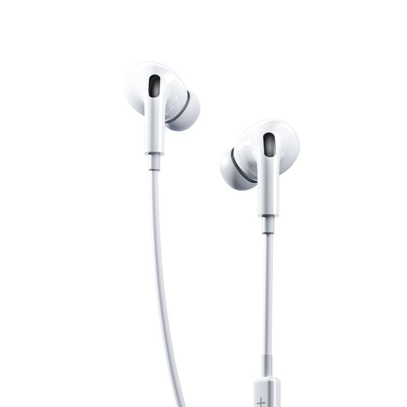 Ακουστικά Lightning Plug & Play WK ΥΒ10 Λευκό