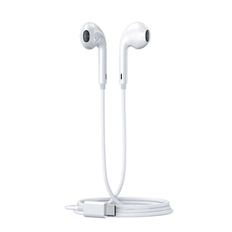 Ακουστικά USB-C WK YB03 Λευκό