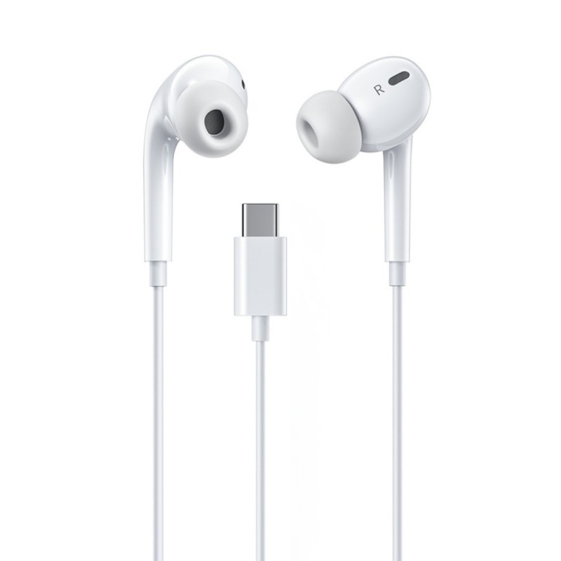 Ακουστικά USB-C WK YB06 Λευκό