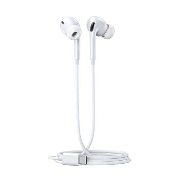 Ακουστικά USB-C WK YB06 Λευκό