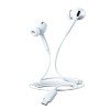 Ακουστικά USB-C WK YB06 Λευκό