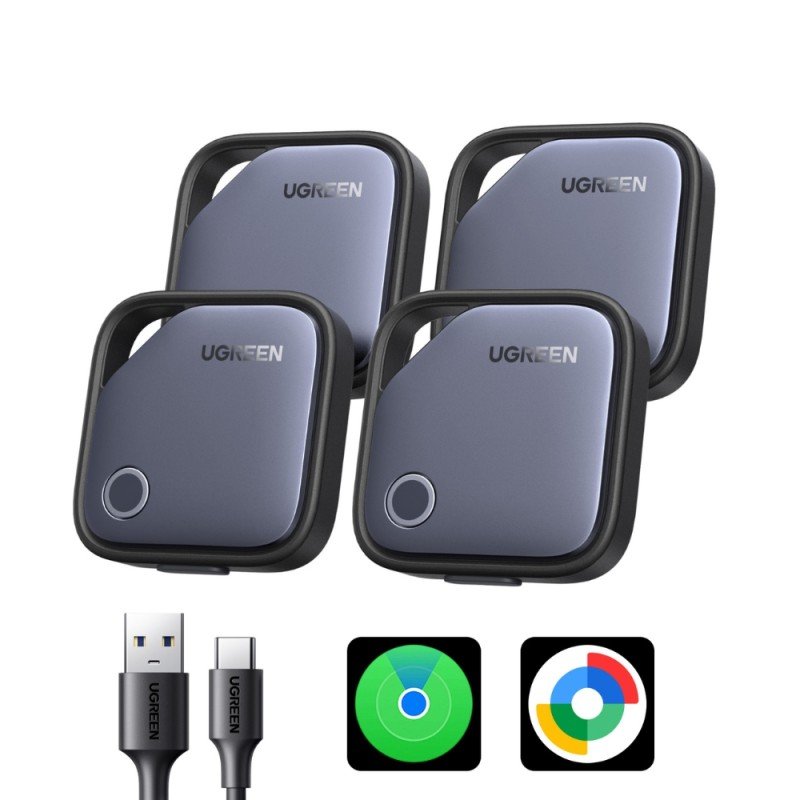 Φορητή Συσκευή Εντοπισμού BT UGREEN CM916 75646P Compatible with IOS & Android 4τμχ