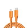 Καλώδιο Φόρτισης UGREEN L502 95493 USB-C σε USB-C PD 100W 1m Πορτοκαλί