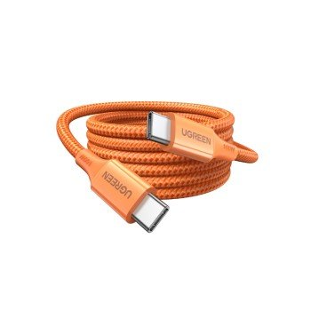 Καλώδιο Φόρτισης UGREEN L502 95493 USB-C σε USB-C PD 100W 1m Πορτοκαλί
