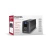 UPS Power On VLD-650 v2.0 Line Interactive 650VA, με οθόνη