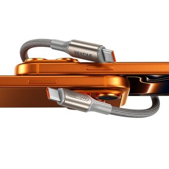 Καλώδιο Φόρτισης WK WDC-C23 USB-C σε USB-C 140W 1.2m Γκρι