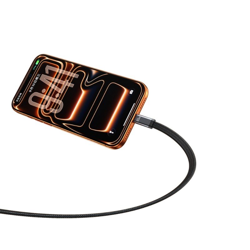 Καλώδιο Φόρτισης WK WDC-C16 USB-C σε USB-C PD 65W 1.2m Μαύρο