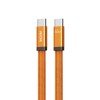 Καλώδιο Φόρτισης WK WDC-C16 USB-C σε USB-C PD 65W 1.2m Πορτοκαλί