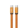 Καλώδιο Φόρτισης WK WDC-C16 USB-C σε USB-C PD 65W 1.2m Πορτοκαλί