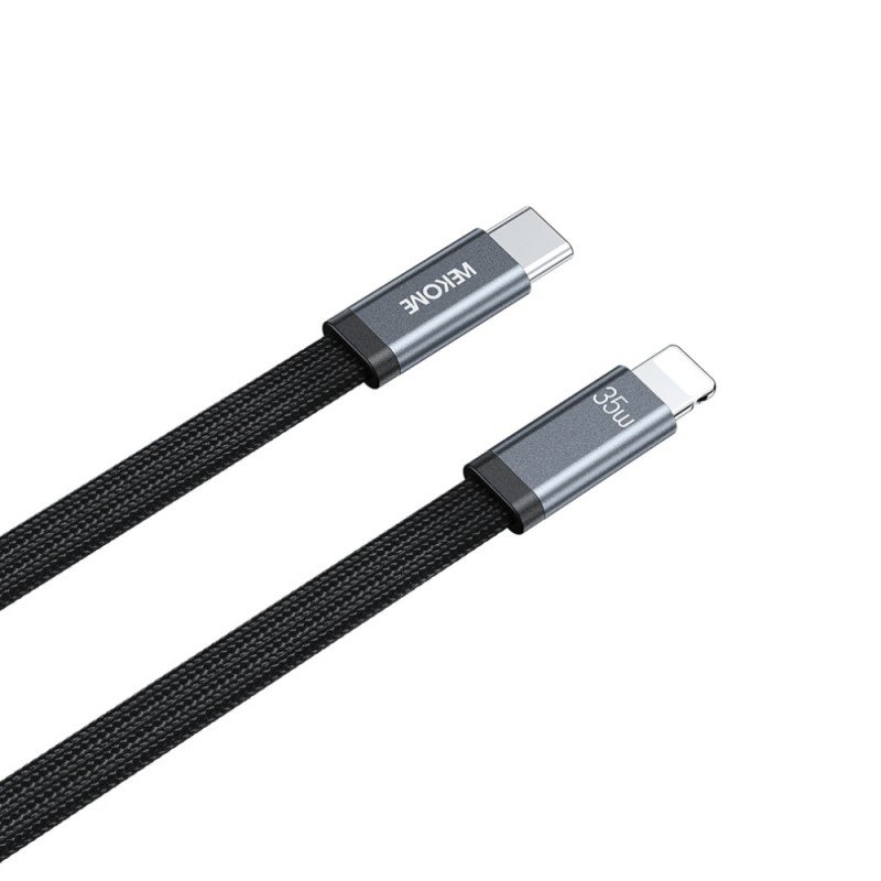 Καλώδιο Φόρτισης WK WDC-C17 USB-C σε Lightning PD 35W 1.2m Μαύρο