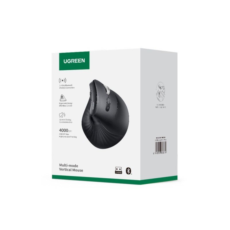 Ασύρματο Ποντίκι 2.4GHz/BT UGREEN MU008 mini 85765 Μαύρο