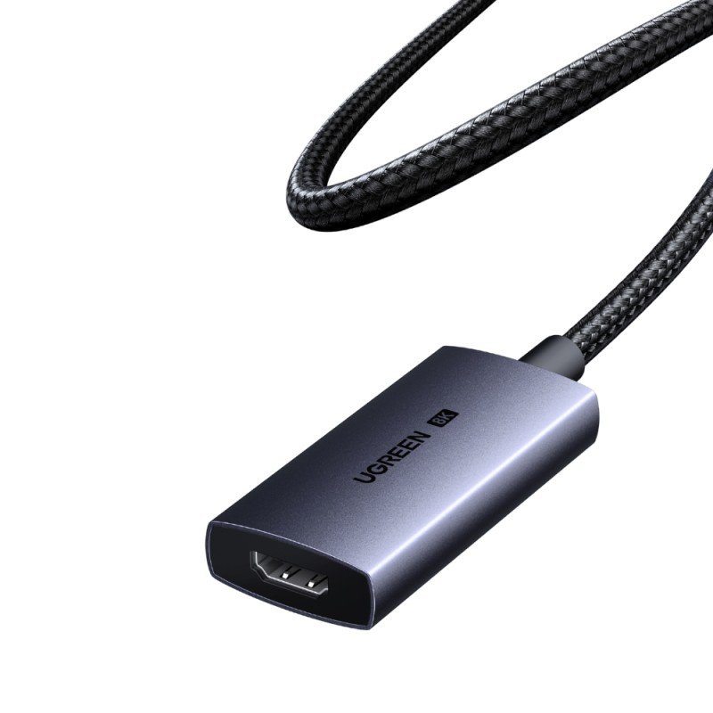 Αντάπτορας USB-C σε HDMI M/M 8K/60Hz UGREEN CM491 85320 Γκρι