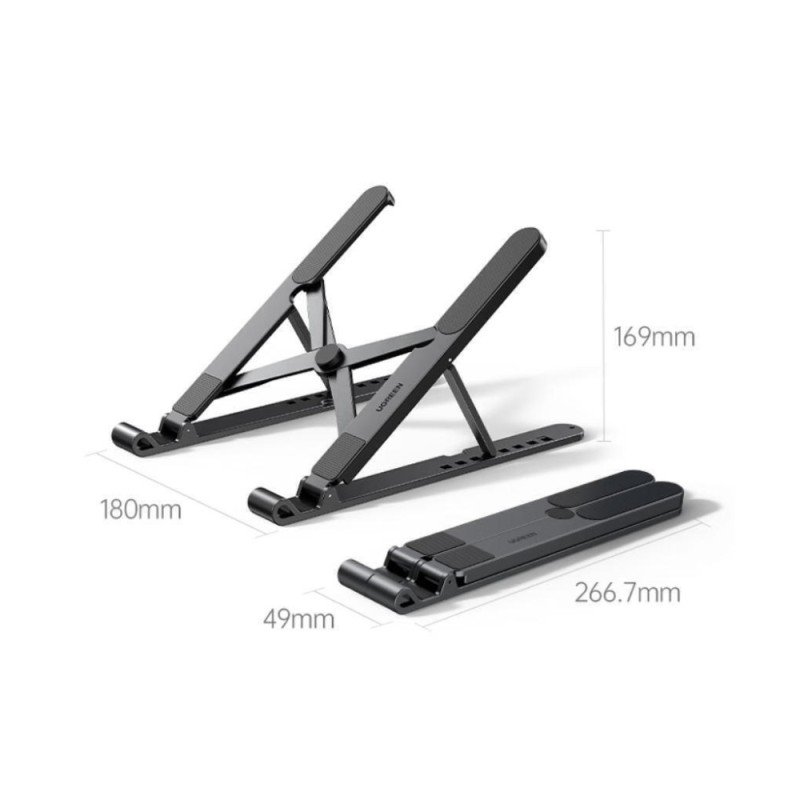 Βάση Laptop UGREEN LP977 55693, Επιτραπέζια Μαύρο