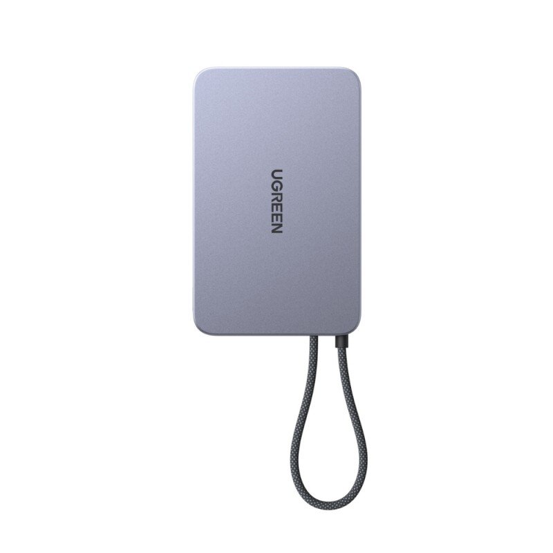 Power Bank 10000mAh 30W Qi2 UGREEN PB570 75982B με Ασύρματη Φόρτιση Magnetic και καλώδιο USB-C Μαύρο