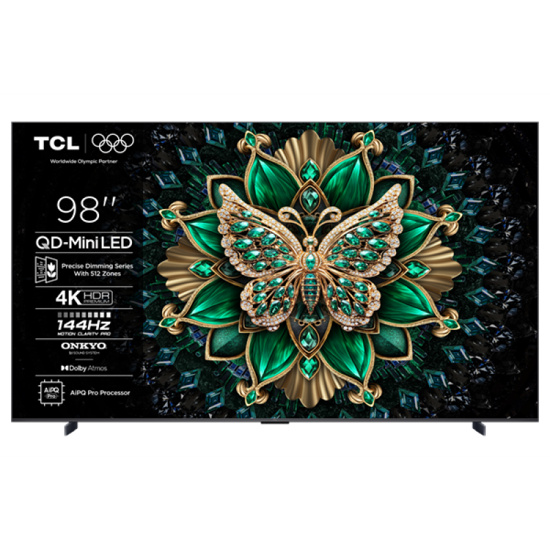 TCL 98C6K 4K QD-Mini LED 144Hz TV (2025)