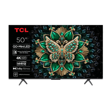 TCL 50C6K 4K QD-Mini LED 144Hz TV (2025)