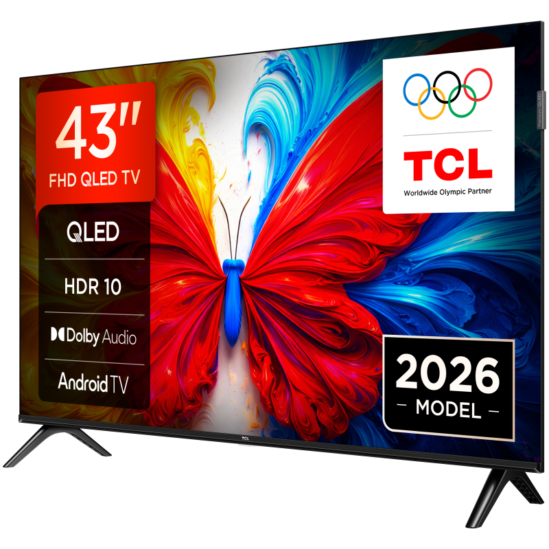 TCL 43S5L Full HD QLED Android TV (2026)
