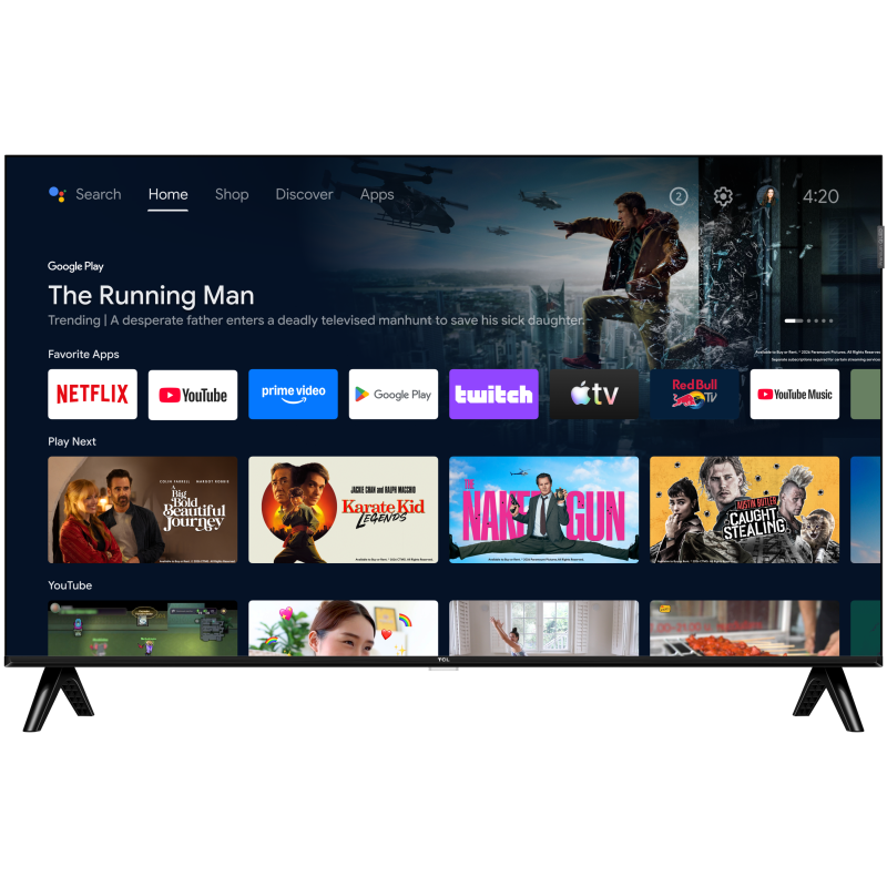 TCL 43S5L Full HD QLED Android TV (2026)