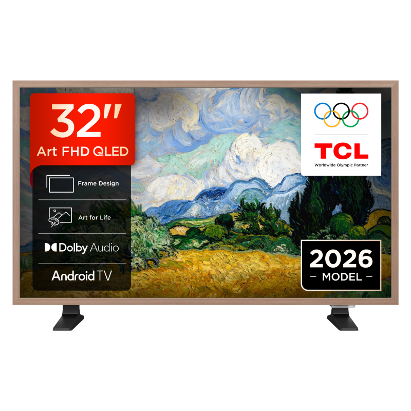 TCL 32A400 Pro ART FHD QLED TV (2026)