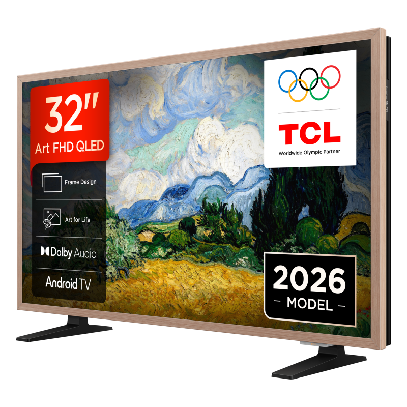 TCL 32A400 Pro ART FHD QLED TV (2026)