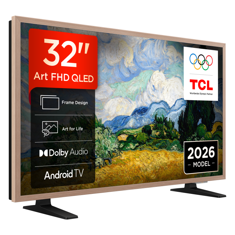 TCL 32A400 Pro ART FHD QLED TV (2026)