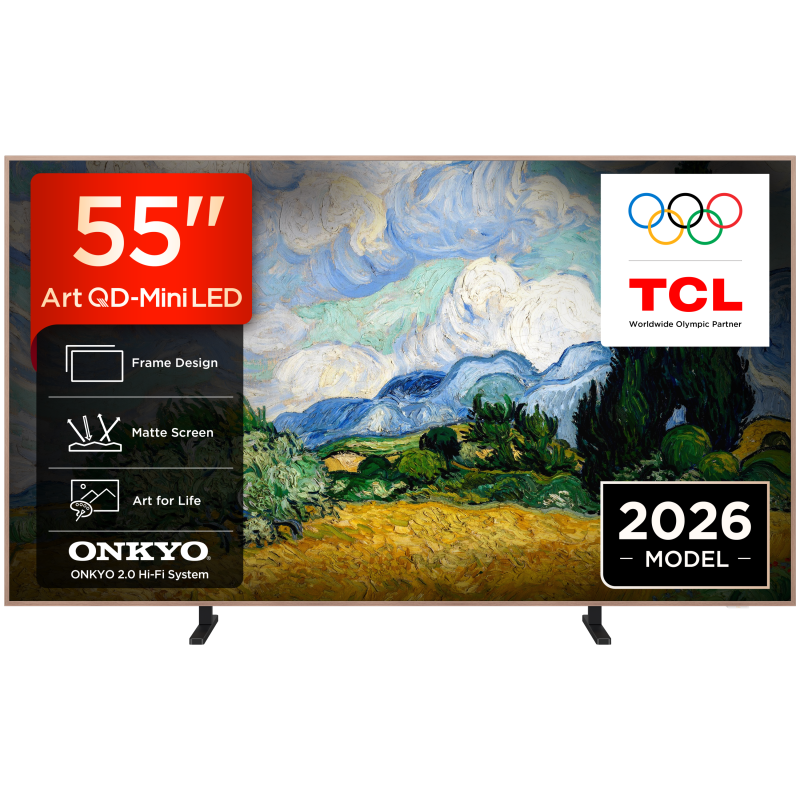 TCL 55A400 Pro ART QD- Mini Led NXTVISION TV (2026)