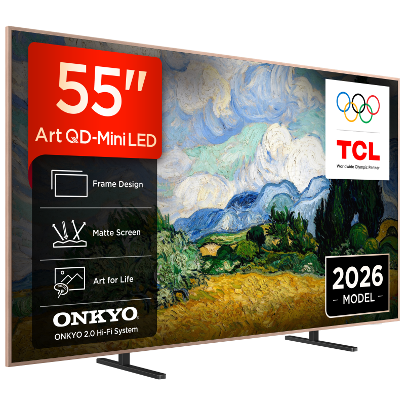 TCL 55A400 Pro ART QD- Mini Led NXTVISION TV (2026)