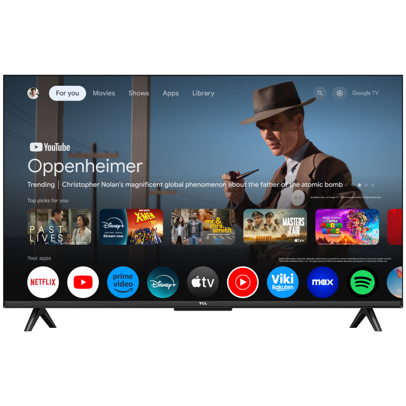 TCL 43T69C QLED TV (2025)