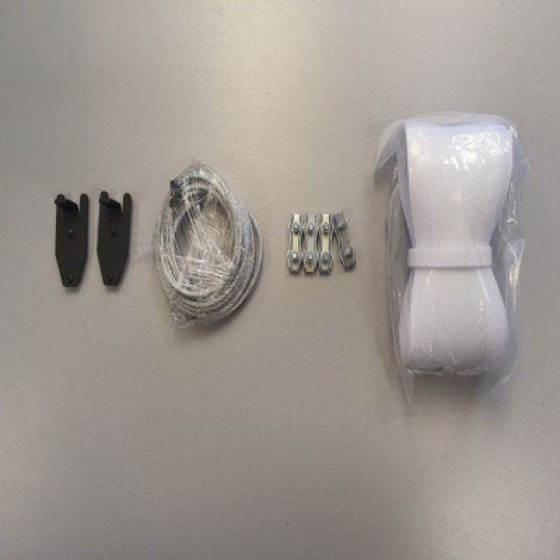 HI-ND Wire, 3m for ceiling casing, White cable socks HI-ND Wire, 3m for ceiling casing, White cable socks