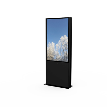 HI-ND Outdoor totem, portrait (Samsung OH55D-X) Black
