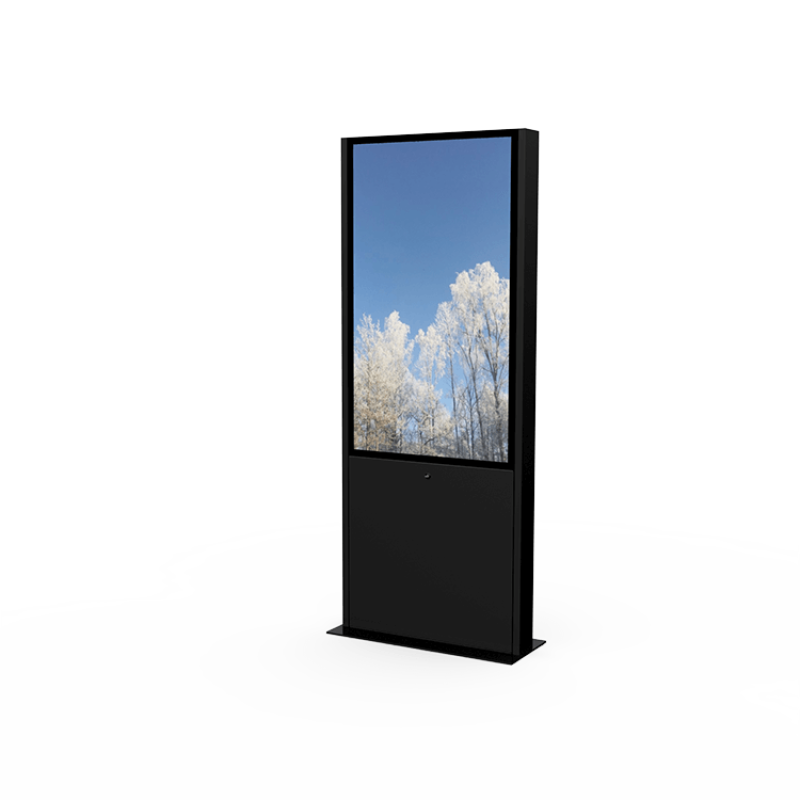 HI-ND Outdoor totem, portrait (Samsung OH55D-X) Black