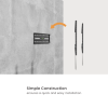 Brateck Large-Screen Compact Fixed TV Wall Mount (32"-75")