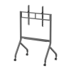 Brateck SlimLift Heavy-Duty TV Cart (55"-90")