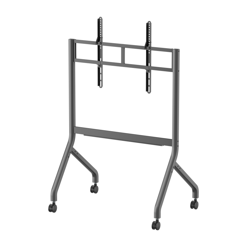 Brateck SlimLift Heavy-Duty TV Cart (55"-90")