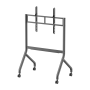 Brateck SlimLift Heavy-Duty TV Cart (55"-90")