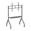 Brateck SlimLift Heavy-Duty TV Cart (55"-90")